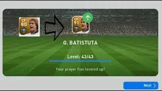 Batistuta Max leveled ||World  Wide Legends Box Draw||Pes19 Mobile||#blackball #pes19mobile #konami