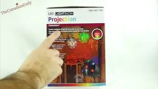 Gemmy LED lightshow Fireworks Projector Light ! Review and Thoughts