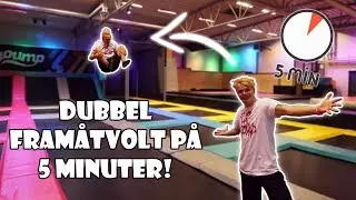 LÄR DIG DUBBEL FRAMÅTVOLT PÅ STUDSMATTA PÅ 5 MINUTER