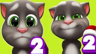 Live - My Talking Tom 2 cat Vs My Angel vs My Tom 2 cat