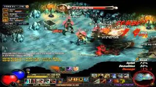DarkBlood online cave map lv 30