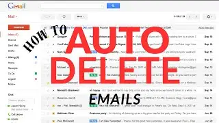 How to auto-delete gmail email ?| #gmailhacks | #gmail #productivity