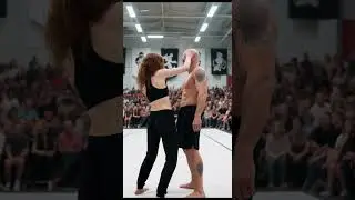 The Woman Who Defeated a Giant #EpicFight #FemaleChampion