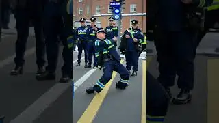 Bro&hellip; These Police Officers Are Dancing TOO Good 😭🔥 Guess Their Country!