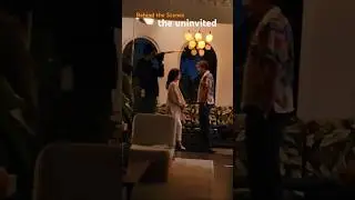The Uninvited behind the scenes with Shane Charles Sourgose production assistant to Nadia Connors