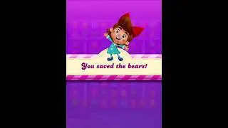 Candy Crush Soda Level 44 - Get the bear above the candy string Walk through, Hints and tips