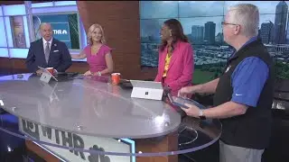 Chuck Lofton surprised live with 500 Festival Broadcast Icon award