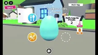 Open my first basic egg!!!(The audio is on!)