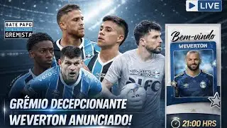 🔥 FRACASSO NA ARENA DO GRÊMIO! JOGADORES SEM NÍVEL E WEVERTON VEM PARA RESOLVER? | AO VIVO