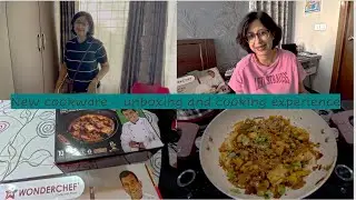 New cookware - unboxing and cooking experience