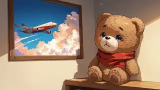 The Teddy and the Toy Plane Who Flew Toward the Flickering Star | Magical Nighttime Kids Ages 6-10