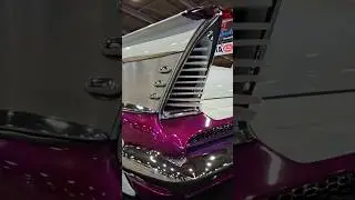 Futuristic space age 1960s, 50s classic cars at Darryl Starbirds custom car show #shorts