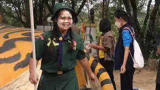 กิจกรรมลอดซุ้มเสือ@tigerwhisperer8775
