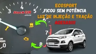 Ecosport sem potência e luzes da injeção e do controle de tração acesas. Falha no sensor MAP.