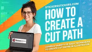 How To Create A Cut Path For Your Sticker Design