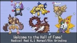RADICAL RED 4.1 NORMAL MODE ELITE FOUR & CHAMPION BATTLES!!!. ( MONO BUG ).#pokemon #gaming 