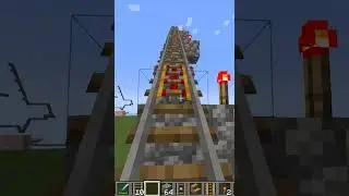 3D Minecraft rollercoaster experience! #minecraftbuilding #minecraftjava #minecraftrollercoaster