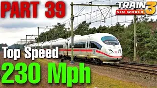 BR406 DB Top Speed 230 Mph - Train Sim World 3 (no commentary)