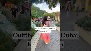 Скромные наряды, которые я носила в Дубае ❤️ | #ootdfashion #ootd