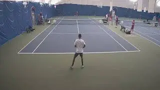 2025 ITA DII Men's National Team Indoors Singles UIndy vs. Barry