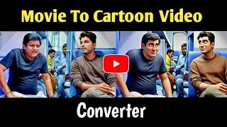 How To Convert Movies To Cartoon Video | Movie Ko Cartoon Video Mai Kaise Convert Karen