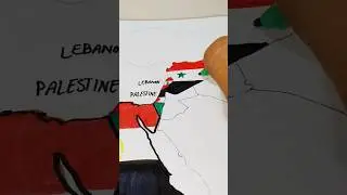 All MiddleEast flags drawing #flagdrawing #drawingshorts #artshorts #middleeast #shorts