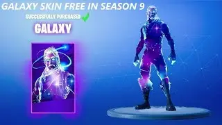How To Get GALAXY SKIN For *FREE* In Fortnite Season 9! Galaxy Skin Free 2019!