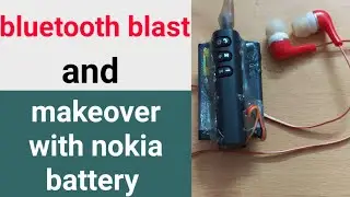 Bluetooth makeover with nokia battery