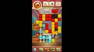 Toon Blast Level 5351 - NO BOOSTERS 🐻🐺🐱 | SKILLGAMING ✔️
