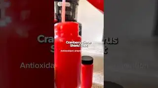 Cranberry citrus shield shot #shortvideo #cranberries #recipe #immunitybooster