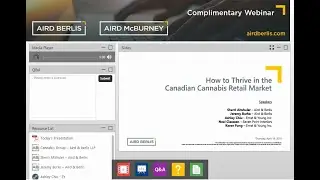 How to Thrive in The Canadian Cannabis Retail Market -  May 14, 2019