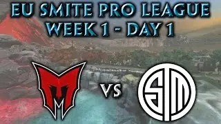 EU Smite Pro League Week 1, Day 1 - MortalityES vs Team SoloMid