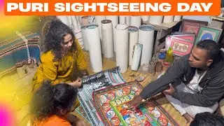 Jagannath Puri Sightseeing Day 2 | Sun Temple, Lingaraj Mandir & Raghurajpur(146/365) Chaitalipatel