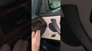 Modified cupholder. BMW e90, repair DIY