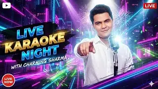 Bollywood Songs Live Singing 🎤 | Aaj Aapki Request &bull; Karaoke Night | 90s Hindi Song |Charming Sharma