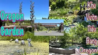 Oregon State Park - Oregon Garden - Walking & Sightseeing - Vlog 174