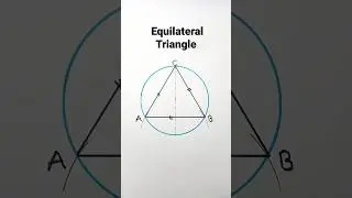 Circle Inscribing an Equilateral Triangle | Construction
