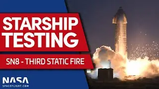 Starship SN8 Static Fire and Post-Test Burst Disc Incident