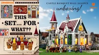 Lumibricks - L9071 A Royal Feast in a Medieval Brick Castle