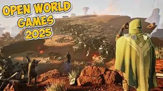 15 NEW Open World Games You Must Play in 2025