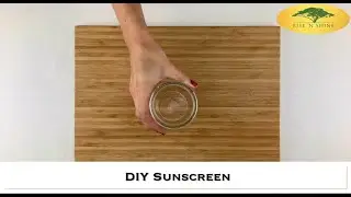 Sunscreen DIY &ndash;How to Make Natural Sunscreen/Sunblock Body Cream (Reef Safe)