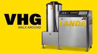 Landa VHG Pressure Washer Walk Around (2024 Model, Stainless Steel)