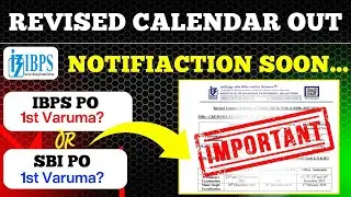 Revised IBPS Calendar Out !!! All Dates are Changed | IBPS PO First | Detailed Analysis | #ibps