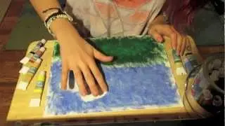 Relaxing Finger Painting ASMR