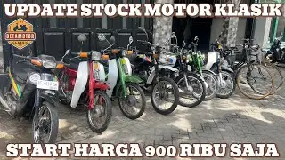 UPDATE STOCK TERBARU MOTOR KLASIK DAN SEPEDA ‼️ ADA HARGA 900RIBU