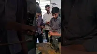 Sheet metal Soldering practical ITI Fitter trade