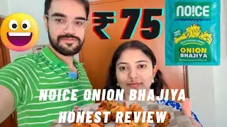 Noice Onion Bhajiya Honest Review 🔥 Real Taste Check #honestreview #tastetest #reviewvideo #review