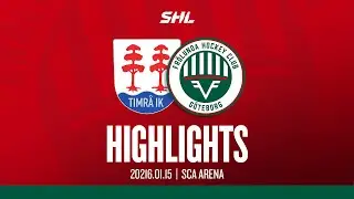 HIGHLIGHTS: Timr&aring; IK - Fr&ouml;lunda HC | SHL | 2026-01-15