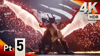 Doom: The Dark Ages [4K/60fps HDR] (100%, All Collectibles, Nightmare) Part 5 - Sentinel Barracks