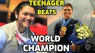 19 y/r old American beats Fencing World Champion